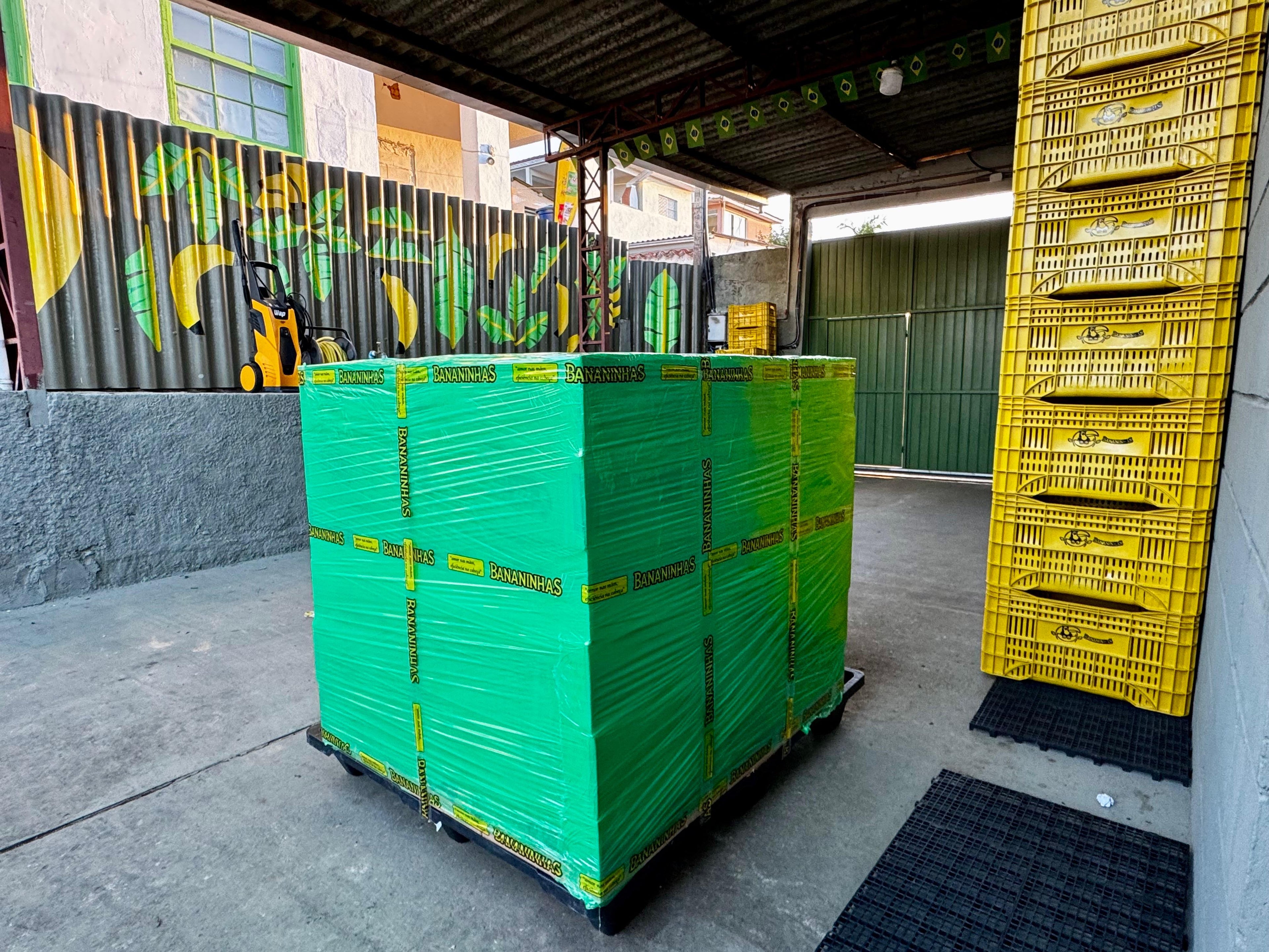 Fábrica da Bananinhas em Eldorado, São Paulo.